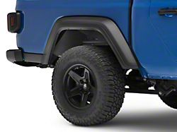DV8 Offroad Rear Aluminum Inner Fenders; Black (20-24 Jeep Gladiator JT)