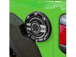 DV8 Offroad Aluminum Fuel Door (18-24 Jeep Wrangler JL)