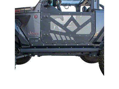 DV8 Offroad Rock Skins Rocker Armor (18-25 Jeep Wrangler JL 2-Door)