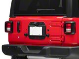 DV8 Offroad Spare Tire Delete with Backup Camera Mount (18-25 Jeep Wrangler JL)