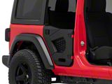 DV8 Offroad Spec Series Half Doors; Rear (18-26 Jeep Wrangler JL 4-Door)