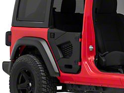 DV8 Offroad Spec Series Half Doors; Rear (18-25 Jeep Wrangler JL 4-Door)