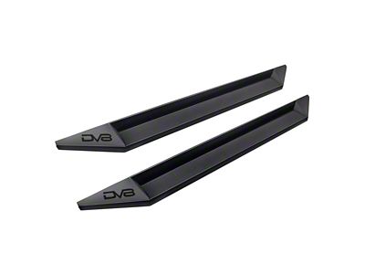 DV8 Offroad SR-10 Rock Slider Steps; Black (07-18 Jeep Wrangler JK 4-Door)