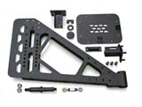 DV8 Offroad TC-6 Easy Open Tire Carrier for RS-10 and RS-11 Bumpers (07-18 Jeep Wrangler JK)