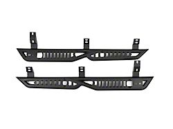 DV8 Offroad OE Plus Series Side Step Bars; Textured Black (10-24 4Runner, Excluding Limited)