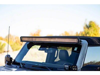 DV8 Offroad 52-Inch Straight LED Light Bar Mount (21-25 Bronco)