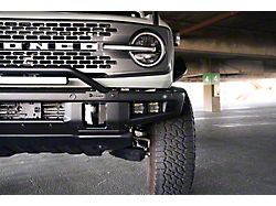 DV8 Offroad Factory Modular Bumper Fog Pocket Light Mounts (21-25 Bronco w/ Modular Front Bumper)