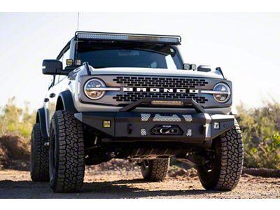 DV8 Offroad Full Width Modular Winch Front Bumper (21-25 Bronco, Excluding Raptor)