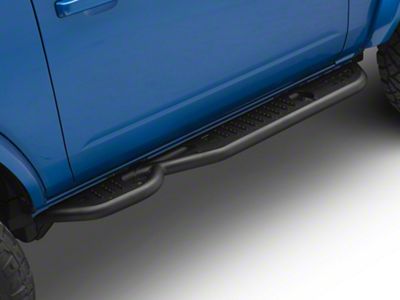 DV8 Offroad OE Plus Series Side Step Bars; Textured Black (21-25 Bronco 2-Door)