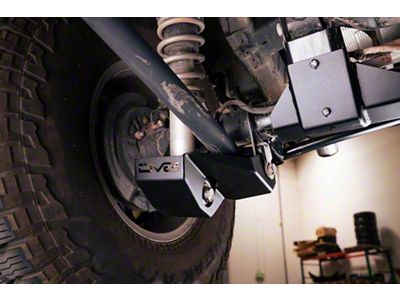 DV8 Offroad Rear Shock Guard Skid Plates (21-25 Bronco)