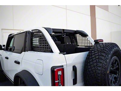 DV8 Offroad Rear Window MOLLE Panels (21-25 Bronco 4-Door w/ Hard Top)