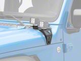 DV8 Offroad A-Pillar Dual Pod Light Mounts (20-26 Jeep Gladiator JT)
