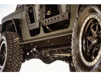 DV8 Offroad Bolt-On Side Step Sliders (20-25 Jeep Gladiator JT)