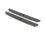 DV8 Offroad Door Sill Plates with DV8 Logo; Front (20-26 Jeep Gladiator JT)