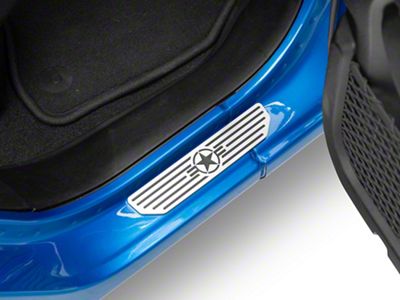 DV8 Offroad Door Sill Plates; Rear (20-25 Jeep Gladiator JT)