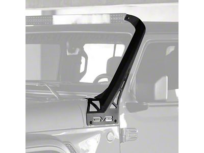 DV8 Offroad A-Pillar Light Bar Mount (21-25 Jeep Wrangler JL Rubicon 392)