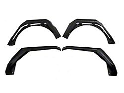 DV8 Offroad Armor Fender Flares; Textured Black (18-25 Jeep Wrangler JL)