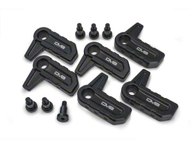 DV8 Offroad Billet Hard Top T-Handles (18-25 Jeep Wrangler JL)