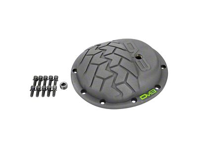 DV8 Offroad Dana 30 Differential Cover; Gray (07-18 Jeep Wrangler JK, Excluding Rubicon)