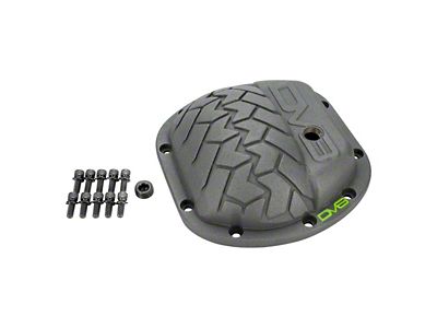 DV8 Offroad Dana 35 Differential Cover; Gray (07-18 Jeep Wrangler JK, Excluding Rubicon)
