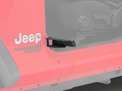 DV8 Offroad Door Foot Pegs (07-25 Jeep Wrangler JK & JL)