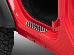 DV8 Offroad Door Sill Plates; Rear (18-24 Jeep Wrangler JL 4-Door)