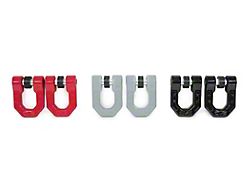 DV8 Offroad Elite Series D-Ring Shackles; Pink