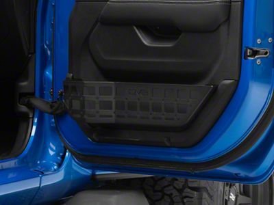 DV8 Offroad Front Door Pocket MOLLE Panels (18-25 Jeep Wrangler JL)