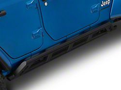 DV8 Offroad FS-15 Series Rock Sliders; Textured Black (18-26 Jeep Wrangler JL 4-Door)