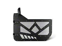 DV8 Offroad Half Doors with Aluminum Mesh; Front (18-24 Jeep Wrangler JL)