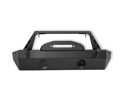 DV8 Offroad FS-25 Stubby Front Bumper with Bull Bar (07-18 Jeep Wrangler JK)