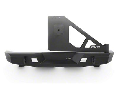 DV8 Offroad MTO Series Rear Bumper Tire Carrier Add-On (07-18 Jeep Wrangler JK)