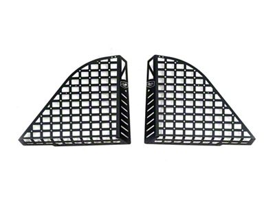 DV8 Offroad Rear Window Pocketed MOLLE Panels (18-25 Jeep Wrangler JL 4-Door)
