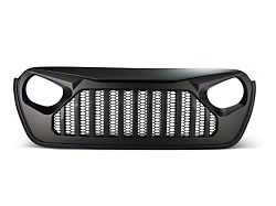 DV8 Offroad Replacement Grille; Black (18-24 Jeep Wrangler JL)