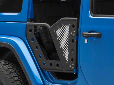 DV8 Offroad Rock Doors; Rear (18-25 Jeep Wrangler JL 4-Door)