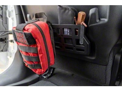 DV8 Offroad Seat Back MOLLE Pockets (18-25 Jeep Wrangler JL Rubicon)