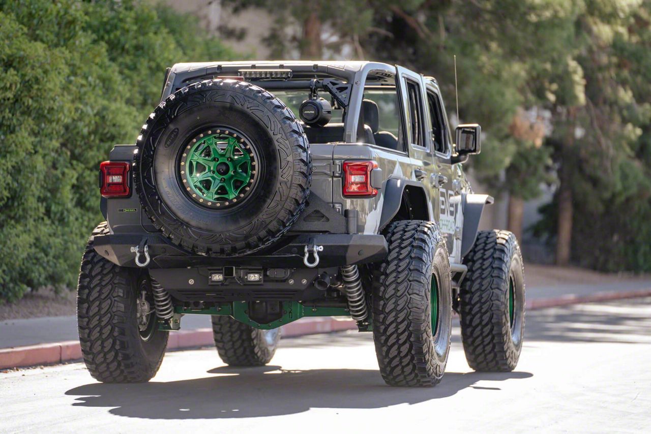 DV8 Offroad Jeep Wrangler Slim Fender Flares FDJL-02 (18-25