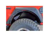 DV8 Offroad Rear Aluminum Inner Fenders; Black (18-25 Jeep Wrangler JL)