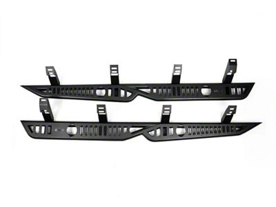 DV8 Offroad OE Plus Series Side Step Bars; Textured Black (22-25 Tundra CrewMax)
