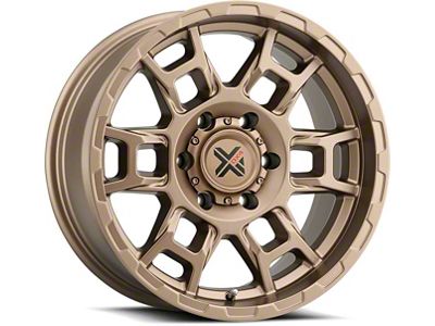 DX4 Wheels Beast Frozen Bronze 6-Lug Wheel; 17x8.5; 0mm Offset (25-26 4Runner)