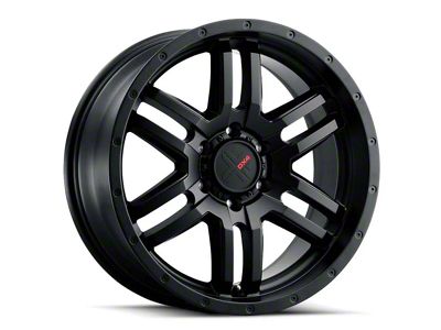 DX4 Wheels DYNO Flat Black 6-Lug Wheel; 20x9; 10mm Offset (25-26 4Runner)