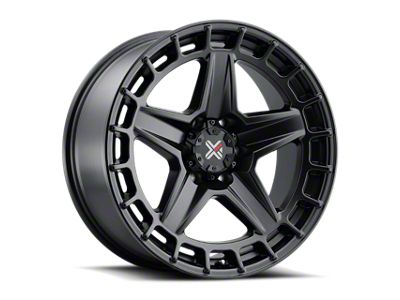 DX4 Wheels HAMMER Flat Black 6-Lug Wheel; 20x9; 10mm Offset (25-26 4Runner)