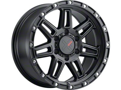 DX4 Wheels REBEL Flat Black 6-Lug Wheel; 18x9; 1mm Offset (25-26 4Runner)
