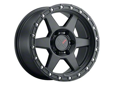 DX4 Wheels RECON Flat Black 6-Lug Wheel; 17x8.5; 10mm Offset (25-26 4Runner)