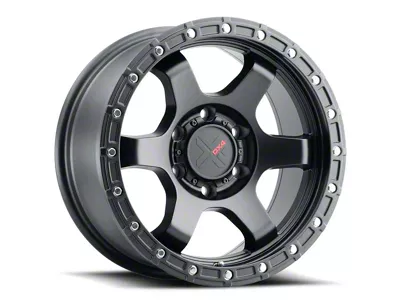 DX4 Wheels NITRO Flat Black 6-Lug Wheel; 17x8.5; 0mm Offset (21-25 Bronco, Excluding Raptor)