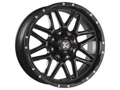 DX4 Wheels VIBE Flat Black 6-Lug Wheel; 20x9; 10mm Offset (22-25 Bronco Raptor)