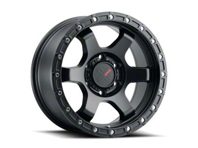 DX4 Wheels NITRO Flat Black Wheel; 18x9; -12mm Offset (18-25 Jeep Wrangler JL)