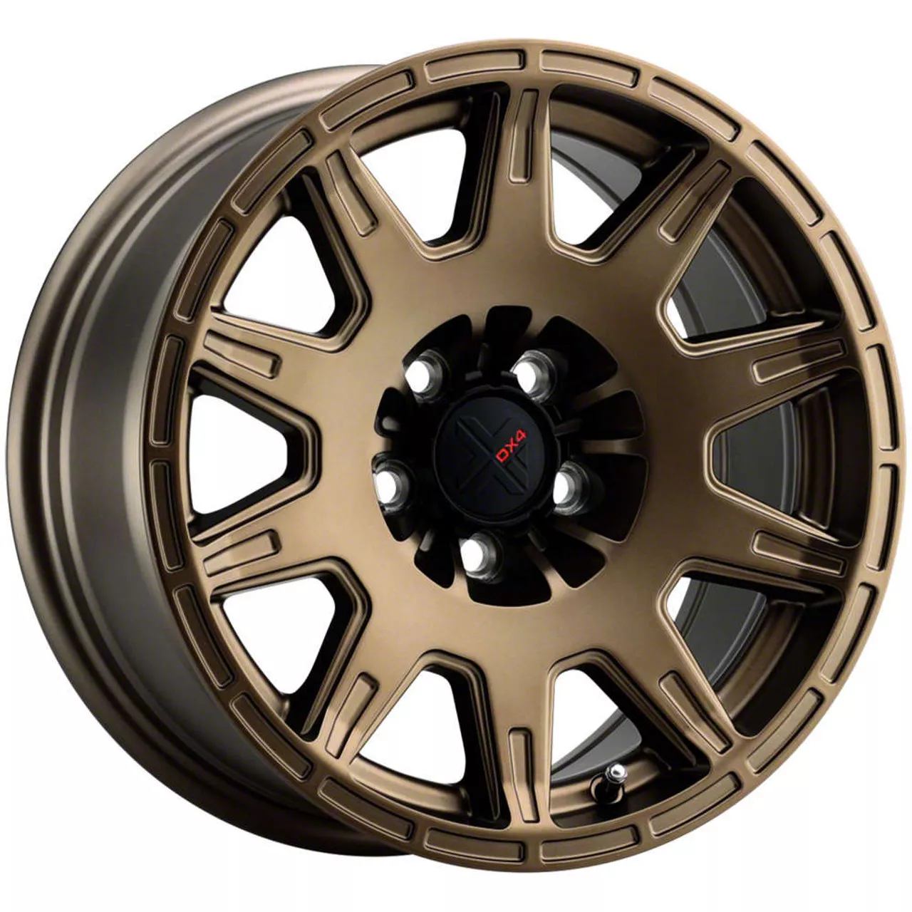 DX4 Wheels Jeep Wrangler X-TRAIL Rally Bronze Wheel; 16x7