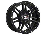 DX4 Wheels 7S Flat Black 6-Lug Wheel; 16x8.5; 18mm Offset (16-23 Tacoma)