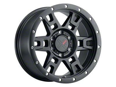 DX4 Wheels TERRAIN Flat Black 6-Lug Wheel; 16x8; -6mm Offset (16-23 Tacoma)